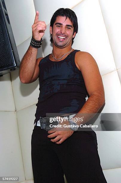 Giancarlo Pasqualotto at the Billboard Latin Music Conference & Awards 2006 Kick Off Party at the Forge on April 24,2006 in Miami Beach, Florida.