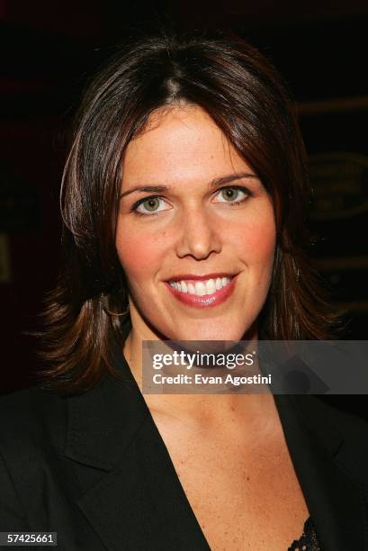 Television personality Dana Jacobson arrives at the premiere of "United 93" during the Fifth Annual Tribeca Film Festival at the Ziegfeld Theatre...