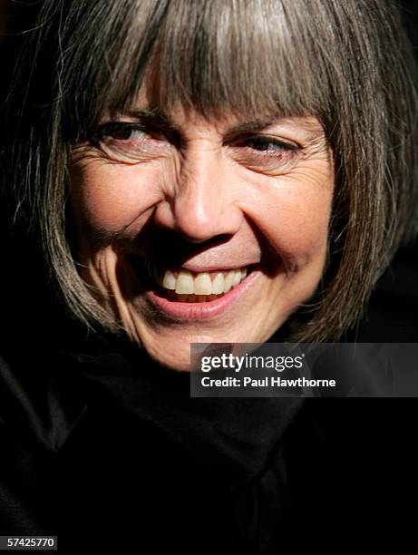 Writer Anne Rice attends the opening night of "Lestat" after party at the Time Warner Center on April 25, 2006 in New York City.