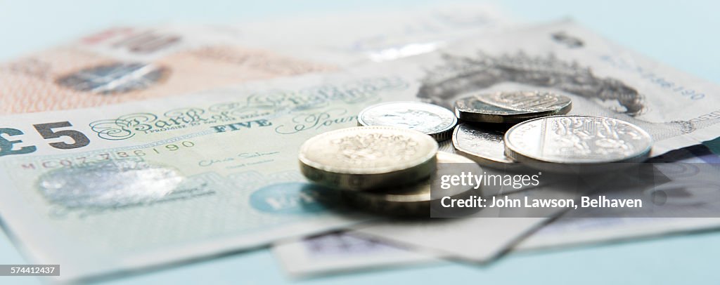 British currency, letterbox crop