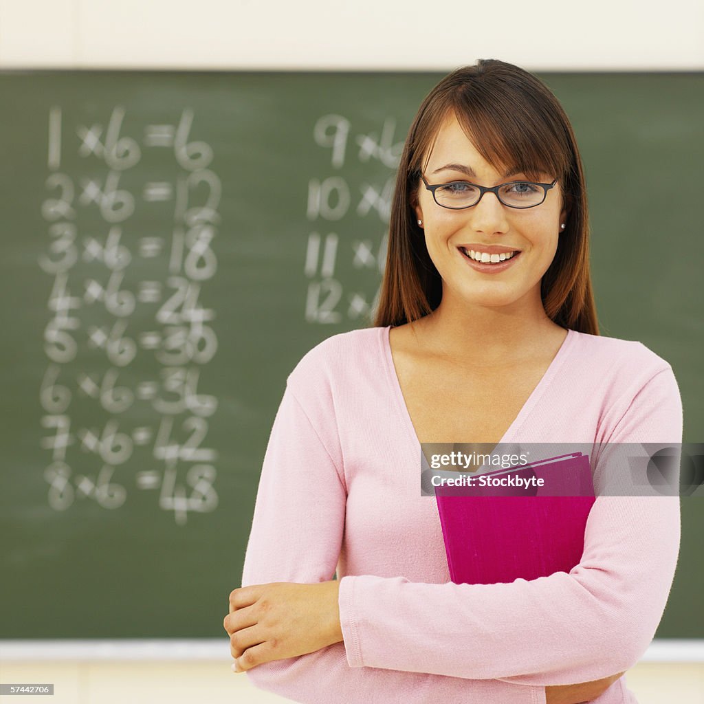 Portrait of a female school teacher