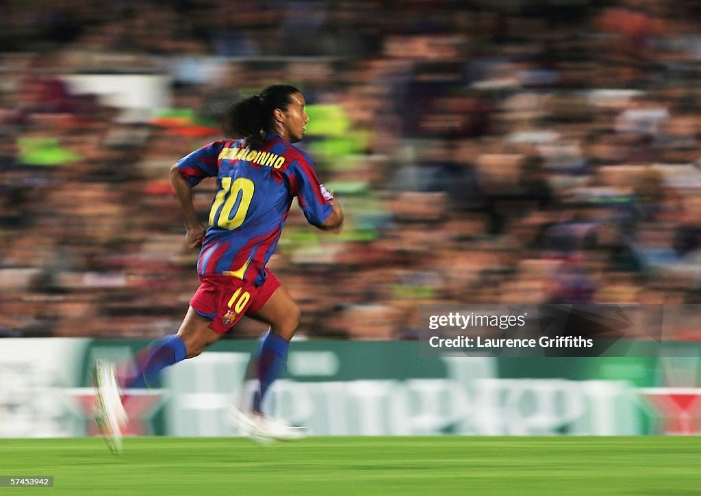 UEFA Champions League Semi Final - Barcelona v AC Milan