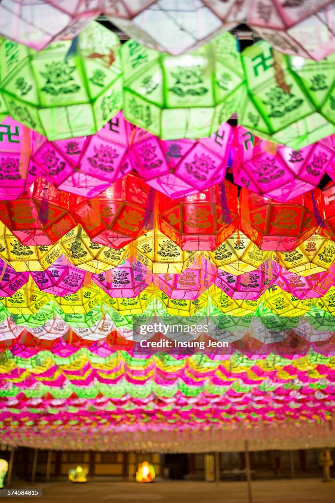 Lanterns for buddha's birthday