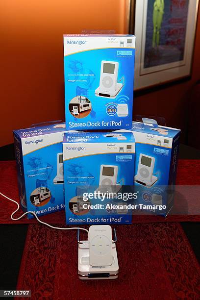 Items are shown at the celebrity gift retreat presented by Backstage Creations for the 2006 Premios Billboard at Seminole Hard Rock on April 26, 2006...