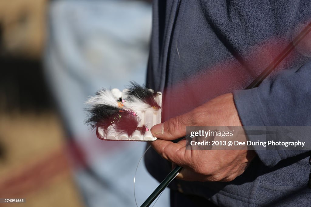 Fly fishing ties
