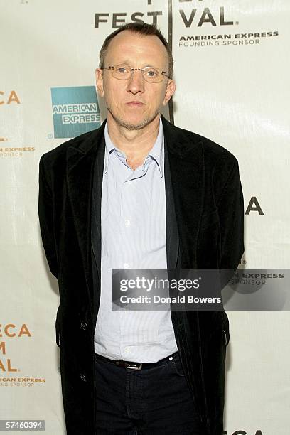 Director Steven Barron attends the premiere of "The Elephant King" during the 5th Annual Tribeca Film Festival April 26, 2006 in New York City.
