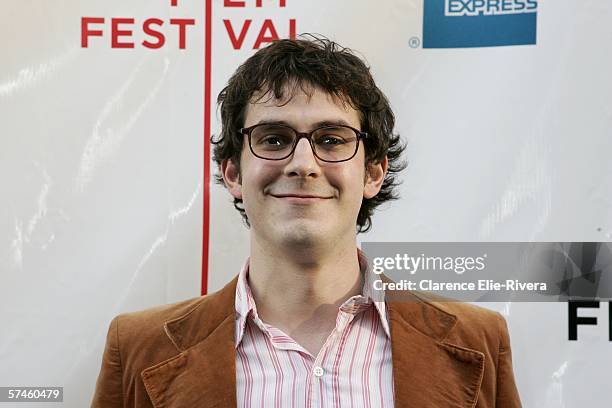 Actor Tate Ellington attends the premiere of "The Elephant King" during the 5th Annual Tribeca Film Festival April 26, 2006 in New York City.