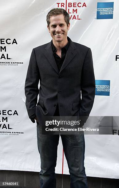 Actor Jonno Roberts attends the premiere of "The Elephant King" during the 5th Annual Tribeca Film Festival April 26, 2006 in New York City.