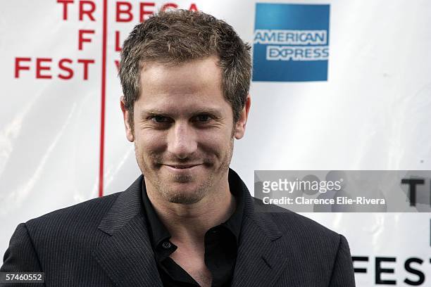 Actor Jonno Roberts attends the premiere of "The Elephant King" during the 5th Annual Tribeca Film Festival April 26, 2006 in New York City.