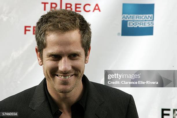 Actor Jonno Roberts attends the premiere of "The Elephant King" during the 5th Annual Tribeca Film Festival April 26, 2006 in New York City.