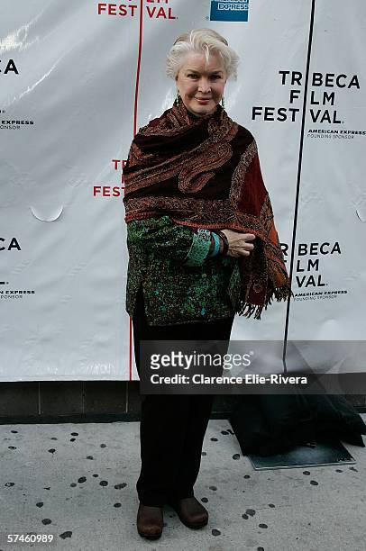 Actress Ellen Burstyn attends the premiere of "The Elephant King" during the 5th Annual Tribeca Film Festival April 26, 2006 in New York City.