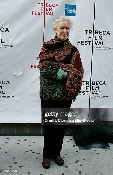 Actress Ellen Burstyn attends the premiere of "The Elephant King" during the 5th Annual Tribeca Film Festival April 26, 2006 in New York City.