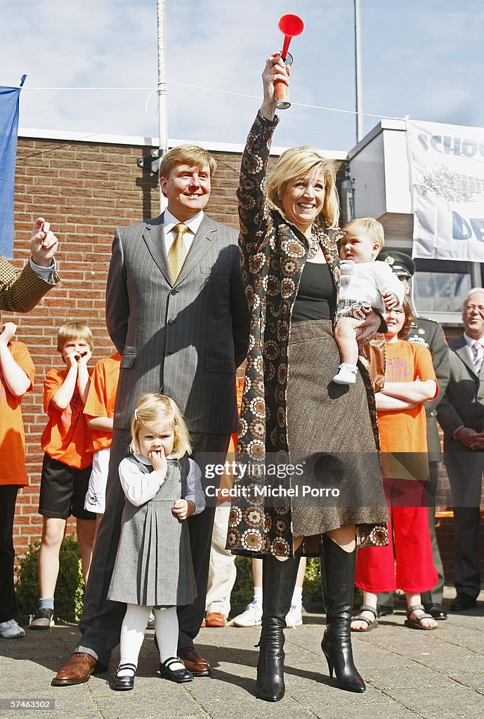 Dutch Princess Maxima Starts Youth Sponsored Run