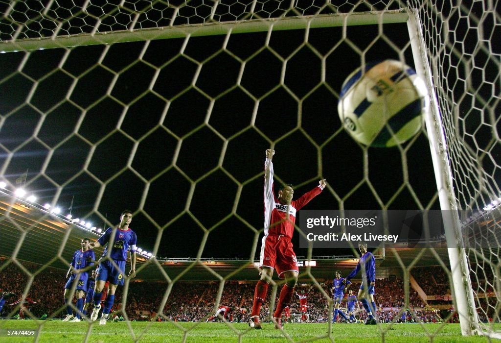 UEFA Cup Semi Final - Middlesbrough v Steaua Bucharest