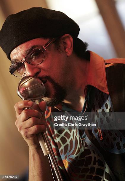 Leo Nocentelli of The Meters performs during the grand re-opening of Preservation Hall on April 27, 2006 in New Orleans, Louisiana. Preservation Hall...