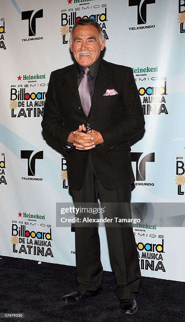 2006 Billboard Latin Music Awards - Press Room