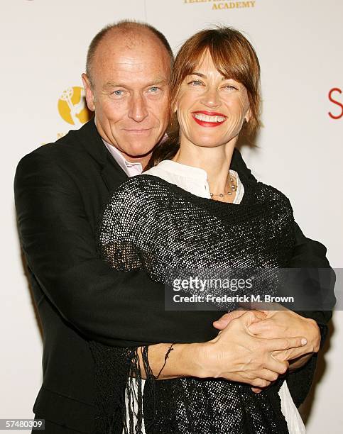 Actor Corbin Bernsen and wife Amanda Pays arrive at the annual Daytime Emmy nominee party presented by SOAPnet held at the Hollywood Roosevelt Hotel...