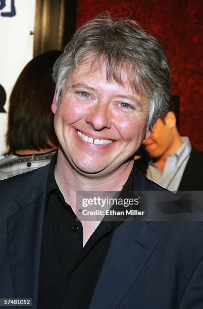 Actor Dave Foley arrives at a third season DVD launch event and season five wrap party for the television series "Scrubs" at the Rain Nightclub...