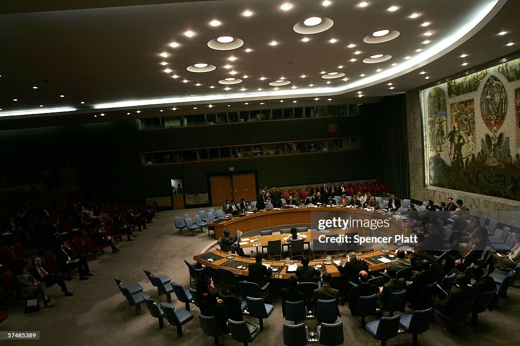 U.N. Security Council Meets On Iran's Nuclear Program