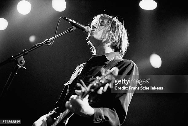 Evan Dando, guitar and vocals, performs with the LEMONHEADS on October 8th 1996 at the Melkweg in Amsterdam, the Netherlands.