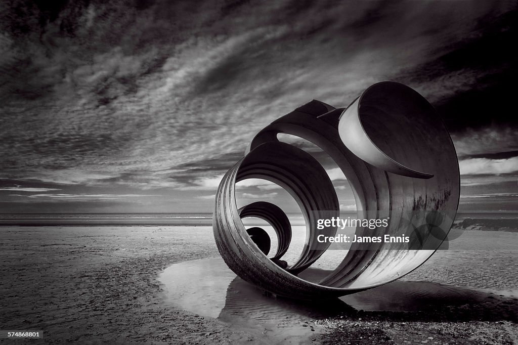 Mary's shell, Cleveleys, Lancashire, UK