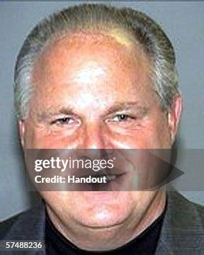 Conservative commentator Rush Limbaugh is shown in this handout mugshot photo supplied by the Palm Beach County Sheriff's Office April 28, 2006 in...