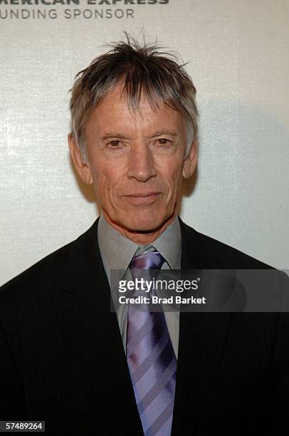 Actor Scott Glenn attends the premiere of "Journey To The End Of The Night" during the 5th Annual Tribeca Film Festival April 28, 2006 in New York...