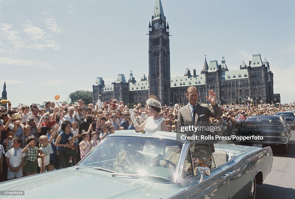 Queen Elizabeth II In Canada