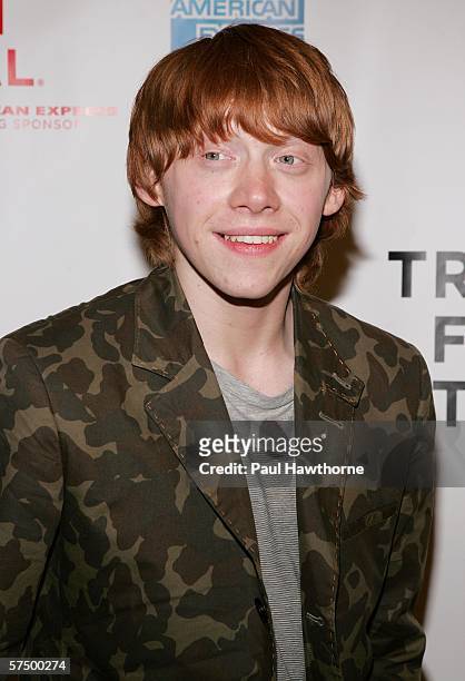 Actor Rupert Grint attends the premiere of "Driving Lessons" during the 5th Annual Tribeca Film Festival April 30, 2006 in New York City.