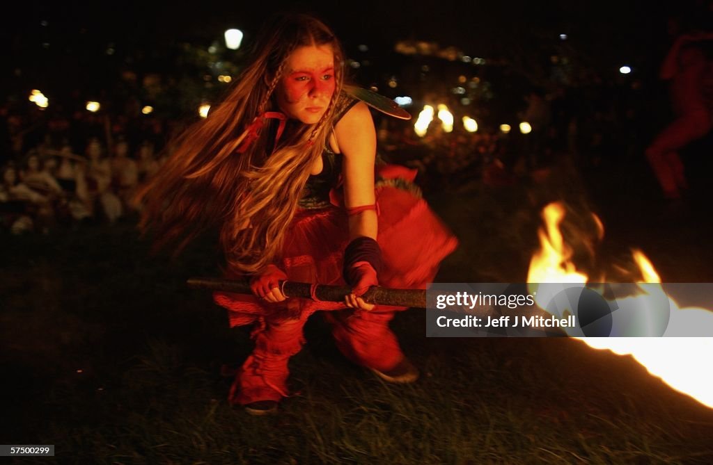 The Beltane Fire Festival Takes Place In Edinburgh