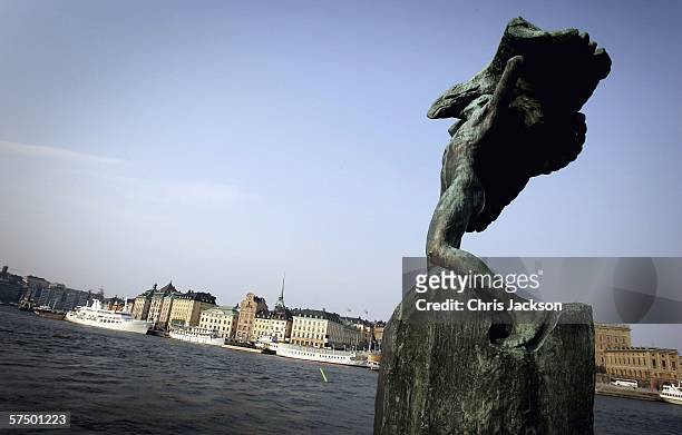 General view is seen of Stockholm Royal Palace and the waterfront on May 1, 2006 in Stockholm, Sweden.