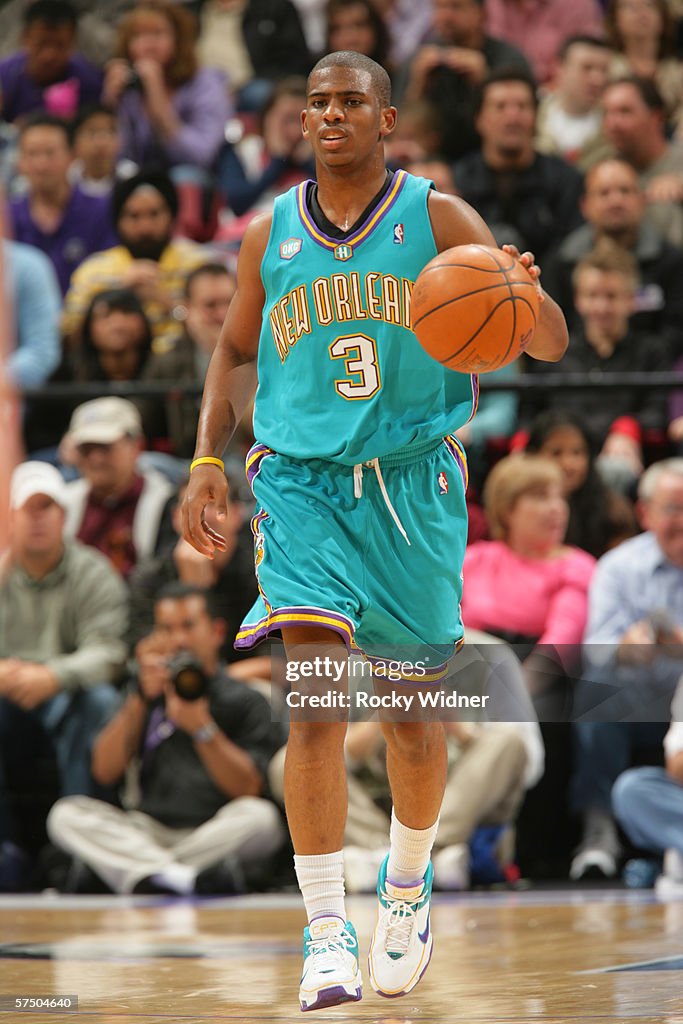 New Orleans/Oklahoma City Hornets v Sacramento Kings