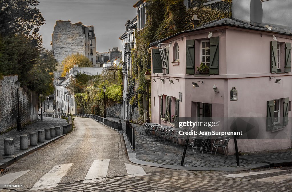 Montmartre desaturated
