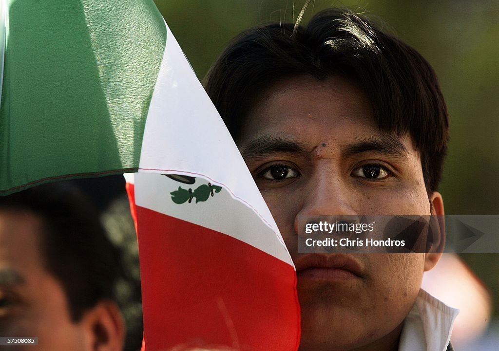 Immigrants Rally And Hold Boycotts Nationwide