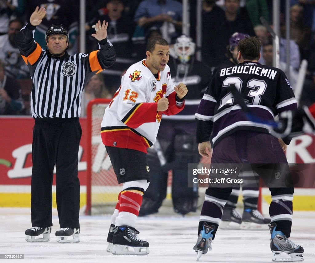 Game 6: Calgary Flames v Anaheim Mighty Ducks