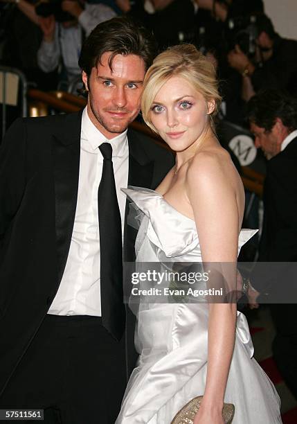 Dan Baker and model Sophie Dahl attend the Metropolitan Museum of Art Costume Institute Benefit Gala: Anglomania at the Metropolitan Museum of Art...