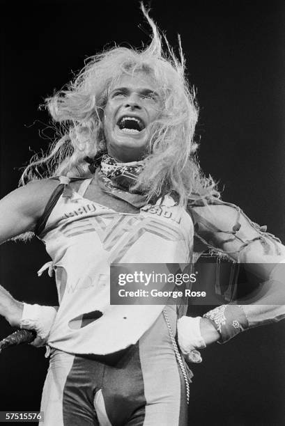 David Lee Roth In His Prime 61 David Lee Roth 1980 Stock Photos, High-Res Pictures, and Images ...