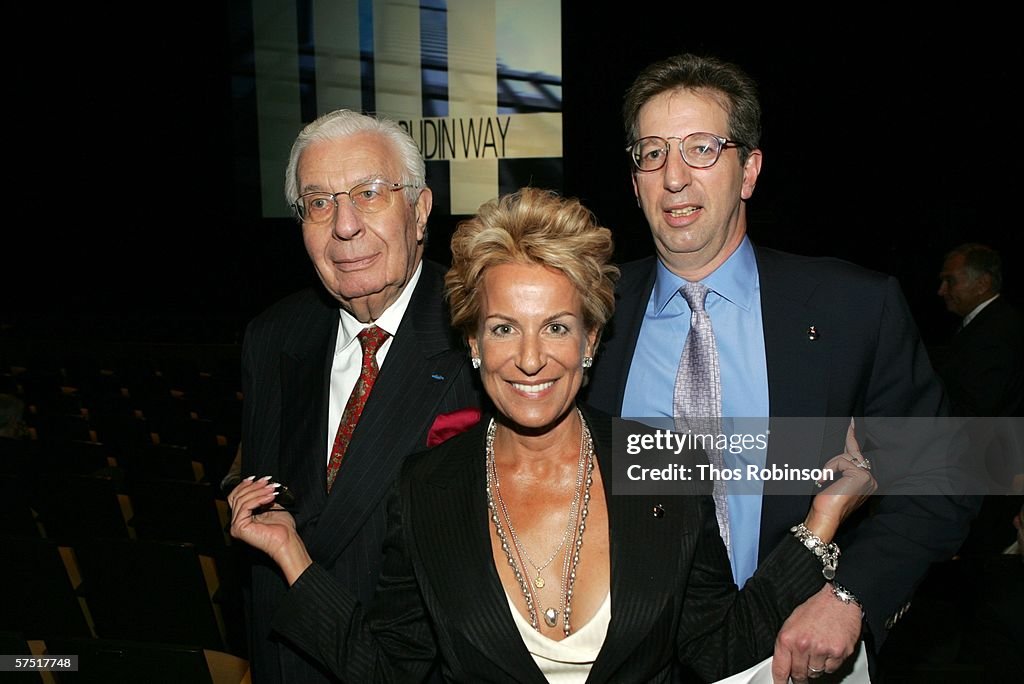 Jack Rudin, Ophelia Rudin and Bill Rudin attend
