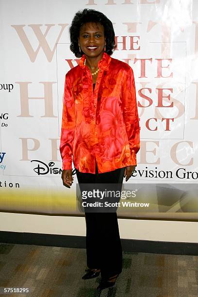 Anita Hill arrives for the The White House Projects 2006 EPIC Awards at the United Nations on May 2, 2006 in New York City.