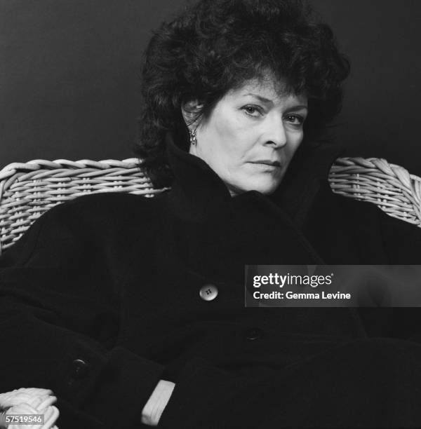 South African stage and screen actress Janet Suzman, 1985.