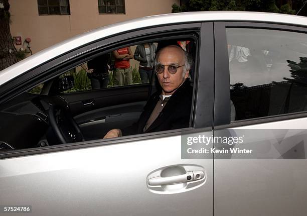 Actor Larry David during MtvU "Stand In" With Larry David at the UCLA Campus on May 3, 2006 in Los Angeles, California. "Curb Your Enthusiasm" star...