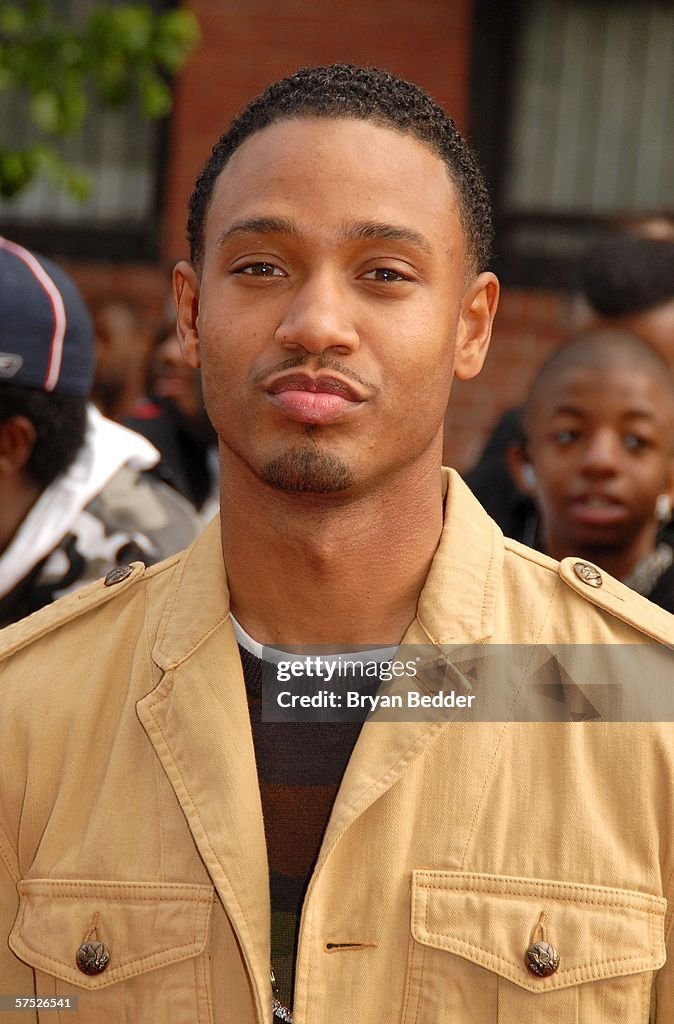 Terance Jackson Rapper BET television personality Terrence Jackson attends the