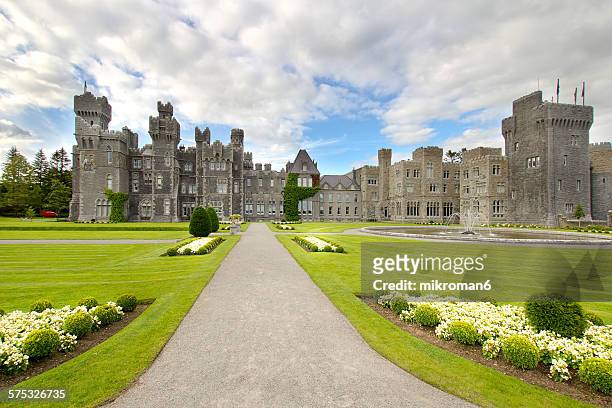 ashford castle - ashford stock pictures, royalty-free photos & images