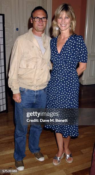 Gill and Nichola Fornby attend the book launch party for Nicholas Coleridge's new book 'A Much Married Man', at Dartmouth House on May 4, 2006 in...