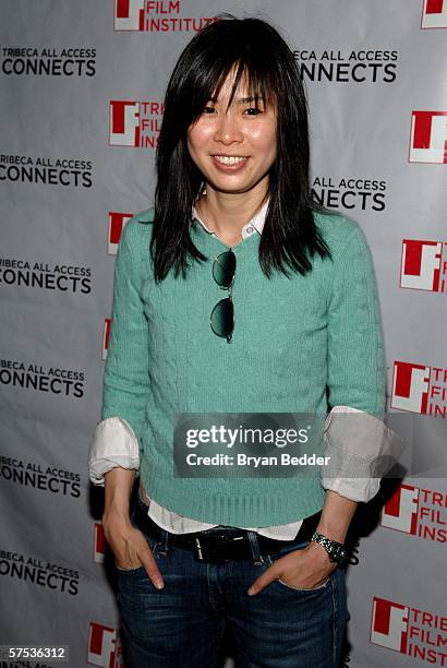 Alice Wu attends the TAA Closing Night Party during the 5th Annual Tribeca Film Festival May 4, 2006 in New York City.