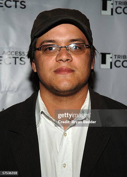 Sterlin Harjo attends the TAA Closing Night Party during the 5th Annual Tribeca Film Festival May 4, 2006 in New York City.