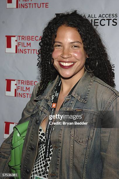 Lacey Schwartz attends the TAA Closing Night Party during the 5th Annual Tribeca Film Festival May 4, 2006 in New York City.