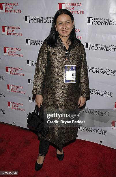 Sabrina Duwong attends the TAA Closing Night Party during the 5th Annual Tribeca Film Festival May 4, 2006 in New York City.
