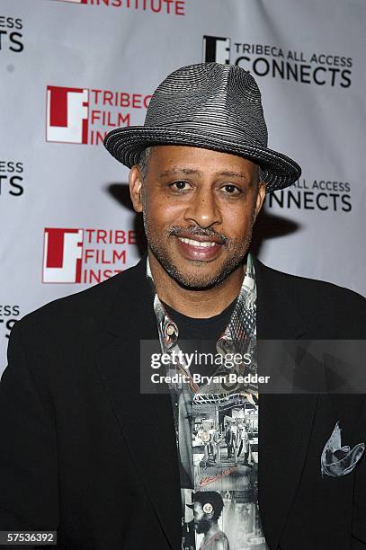 Filmmaker Ruben Santiago-Hudson attends the TAA Closing Night Party during the 5th Annual Tribeca Film Festival May 4, 2006 in New York City.