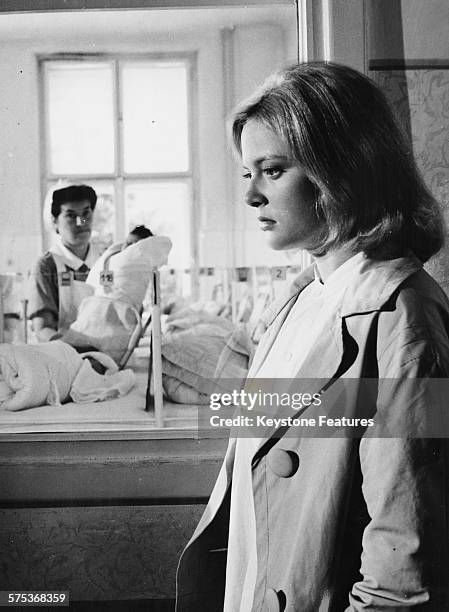 Actress Cordula Trantow in a hospital scene from the film 'Don't Condemn the Young Sinners', October 18th 1961.